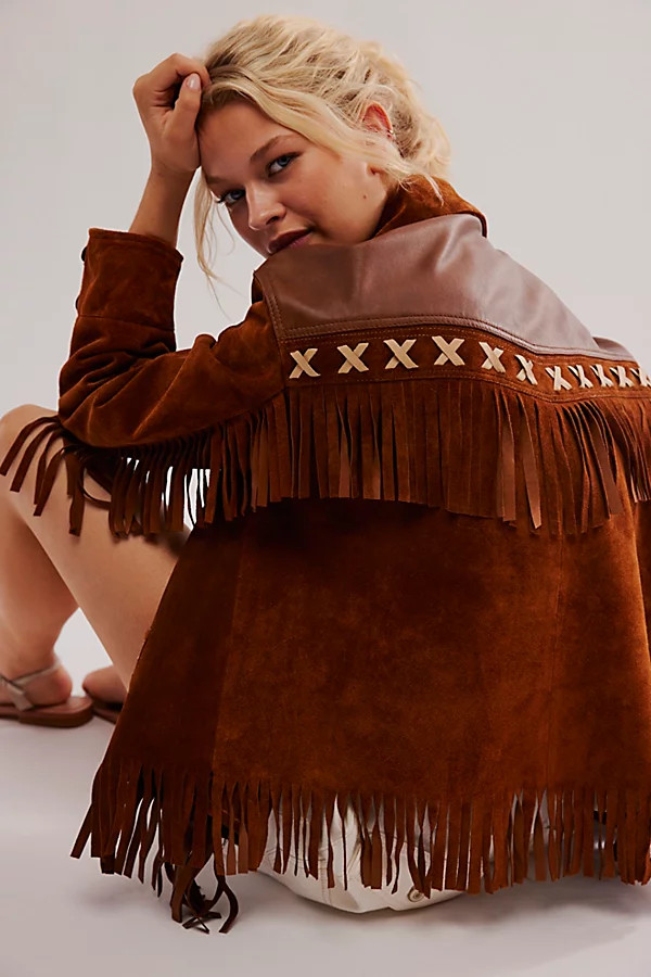 Western Fringe Jacket | Free People (Global - UK&FR Excluded)
