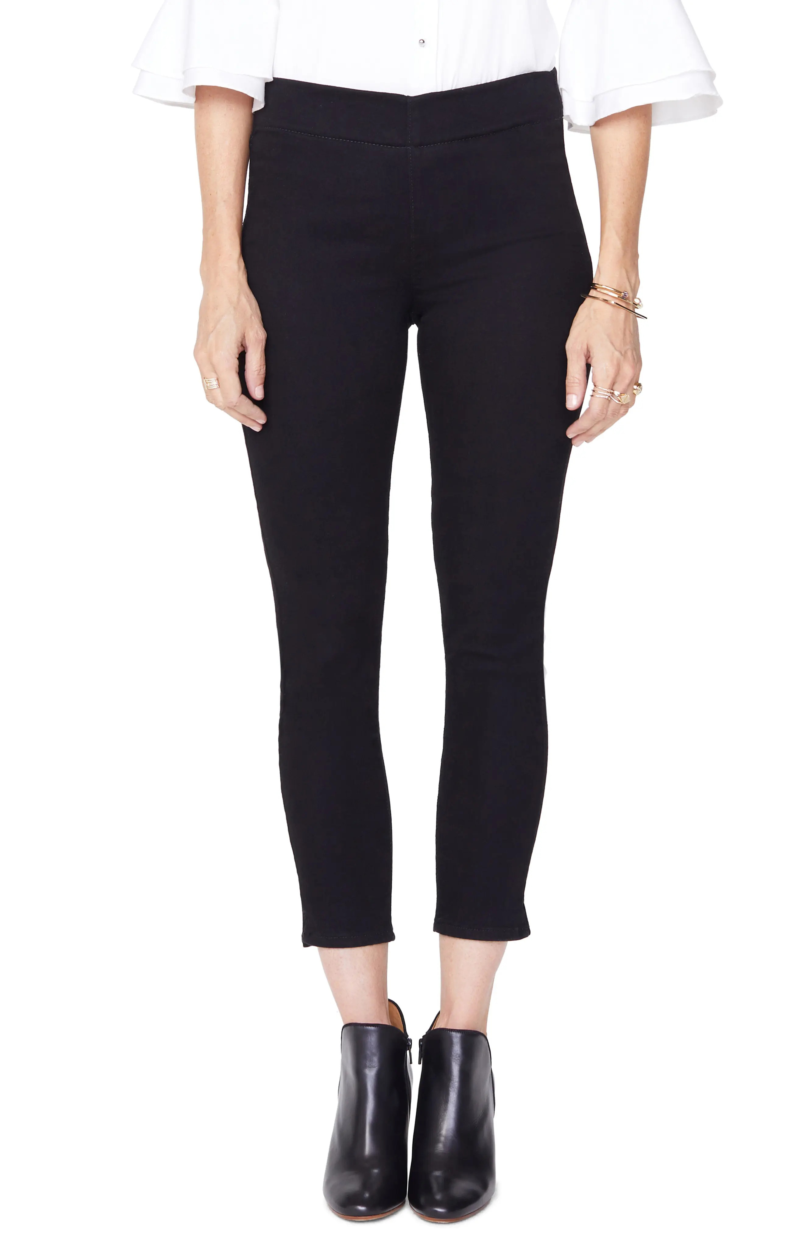 NYDJ Alina High Waist Pull-On Ankle Skinny Jeans (Regular & Petite) | Nordstrom