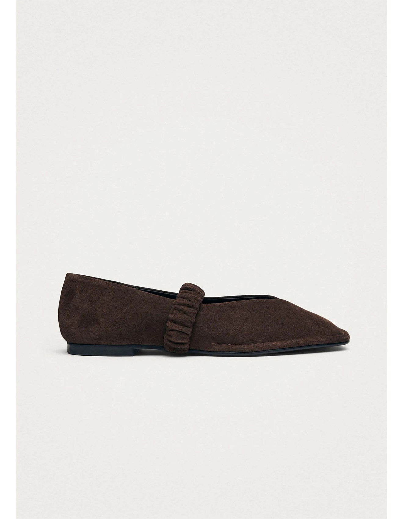 Lautan Suede Leather Ballet Flats | David Jones (Australia & New Zealand)