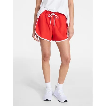 Athletic Works Women s and Women s Plus Piped Running Shorts Sizes XS-4X | Walmart (US)
