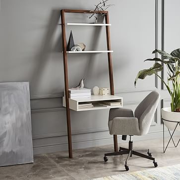 Ladder Shelf Desk | West Elm (US)