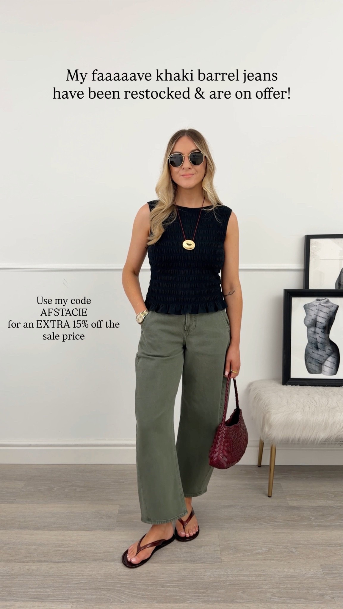 I wear 25 short.
I also have these in white & 2 shades of blue- I love them! 

Ad @abercrombie #abercrombiepartner

#LTKjeans #LTKsale #LTKeurope