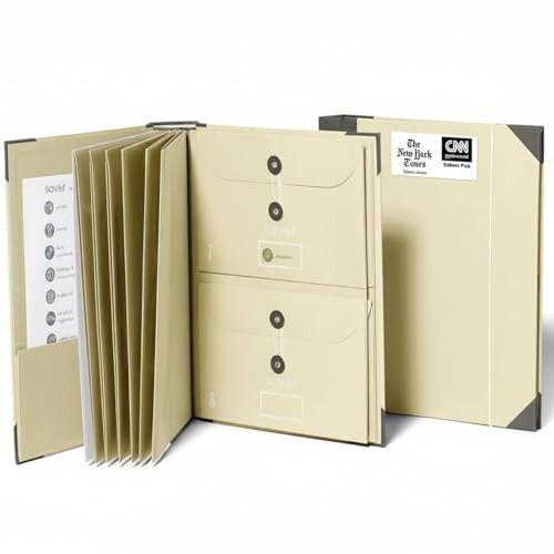 Savor | The Folio™ Document Organizer 2025 Edition | Premium Life Binder Acid-Free Custom Dyed ... | Amazon (US)