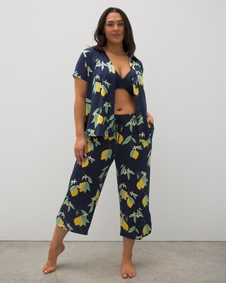 Short Sleeve Notch Collar | Soma Intimates