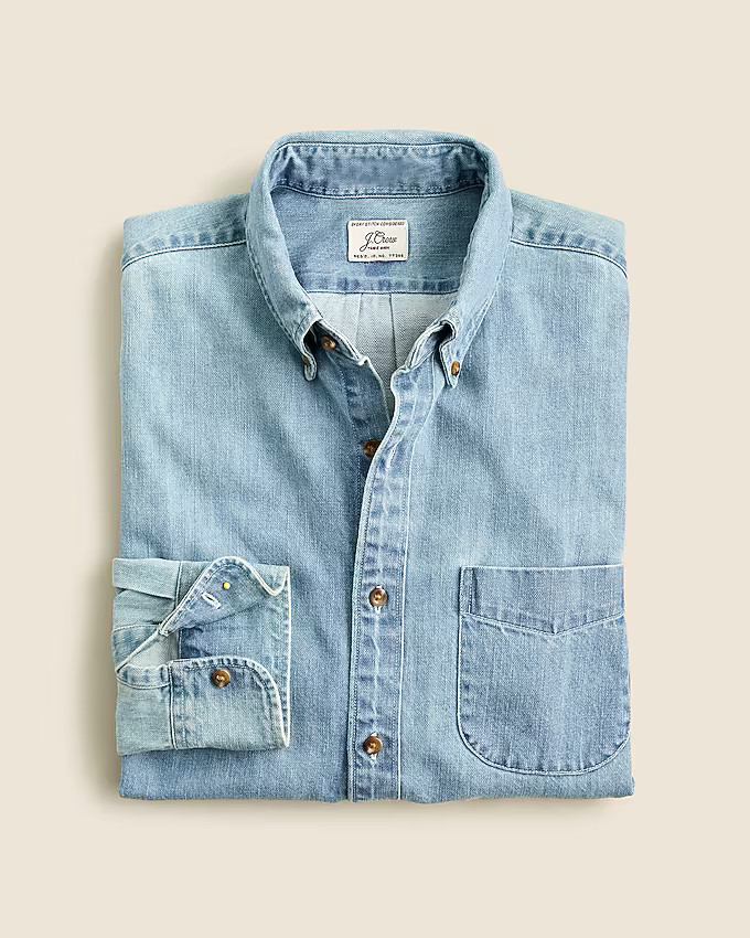 Midweight denim workshirt | J. Crew US
