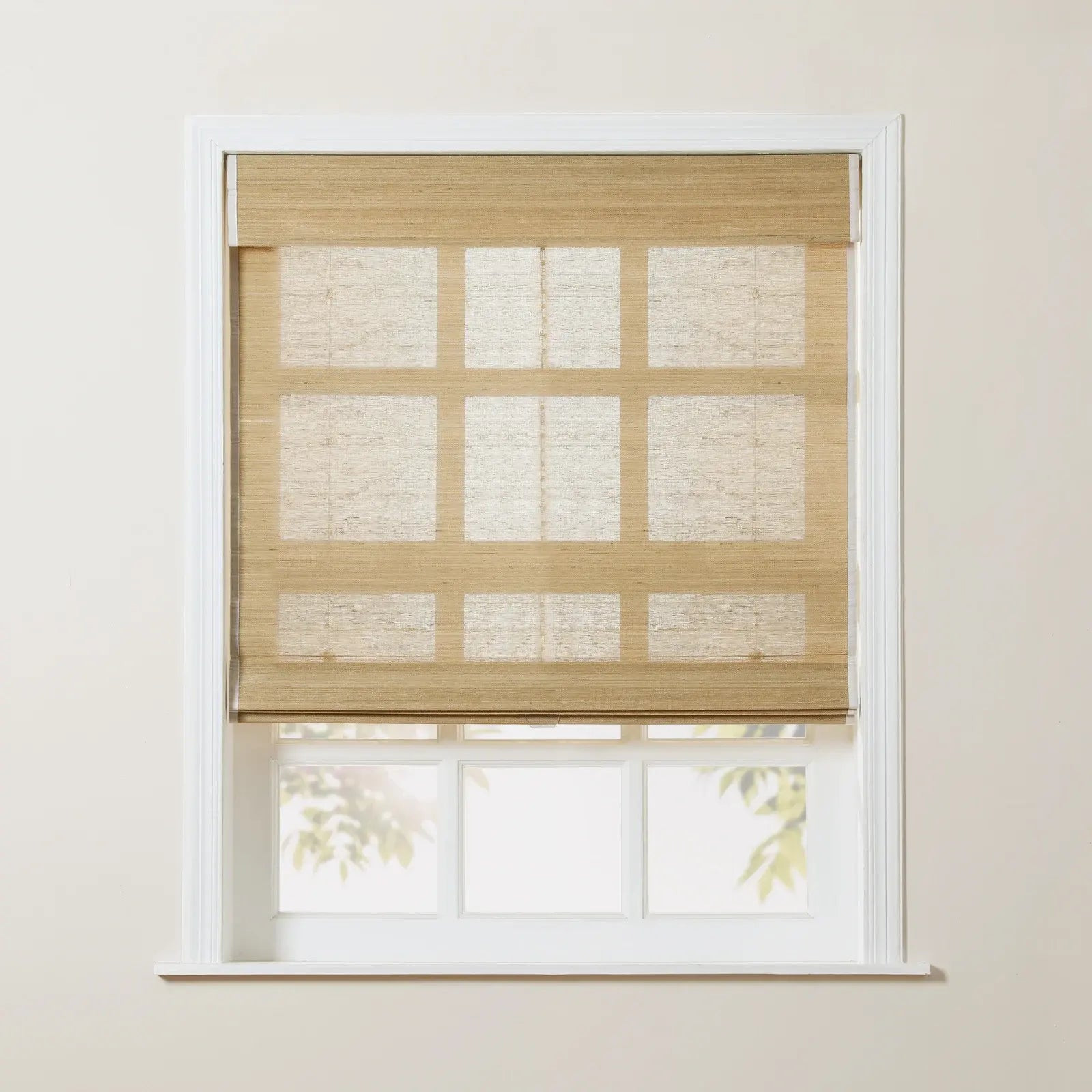 Sybil Bamboo Roman Shade Cordless | TWOPAGES