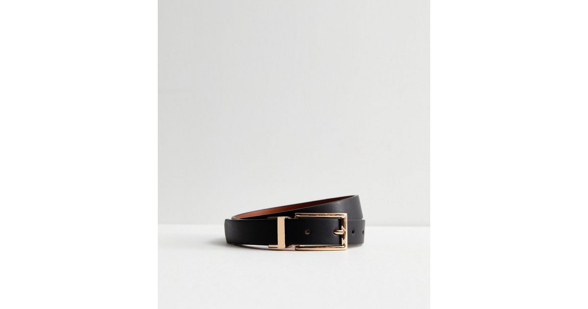Multicoloured Leather-Look Reversible Belt
						
						Add to Saved Items
						Remove from Save... | New Look (UK)