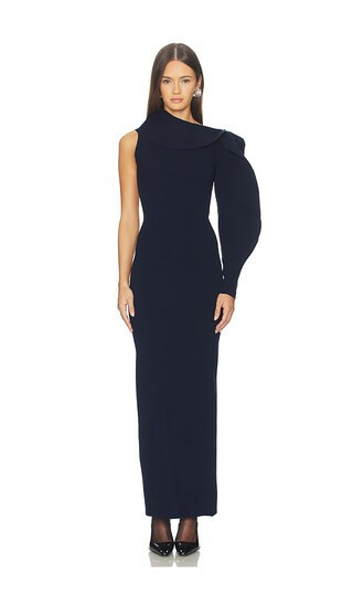 SRG Himani Compact Knit Dress in Navy. - size XS | Revolve Clothing (Global)