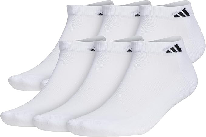 adidas Men's Athletic Cushioned Low Cut Ankle Socks (6-Pair Pack) | Amazon (US)