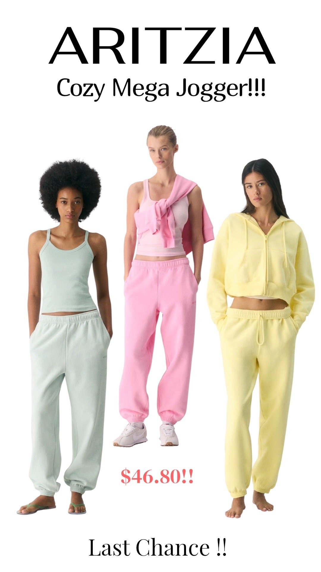 PSA: The viral Aritzia Cozy Mega Joggers are on markdown!  Sizes and colours are disappearing fast, so grab your favourites while they’re still available.

#LTKgiftguide #LTKsale #LTKcanada