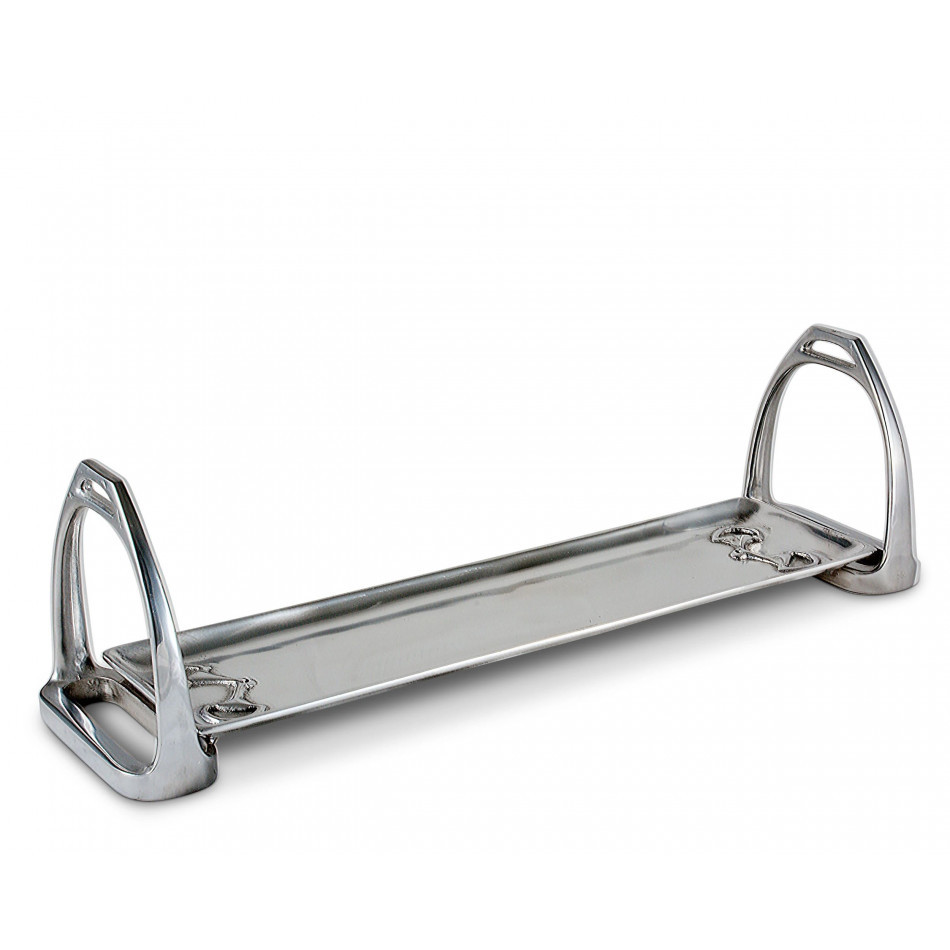 Arthur Court Equestrian Stirrup Tray Small | Gracious Style | Gracious Style, Inc.