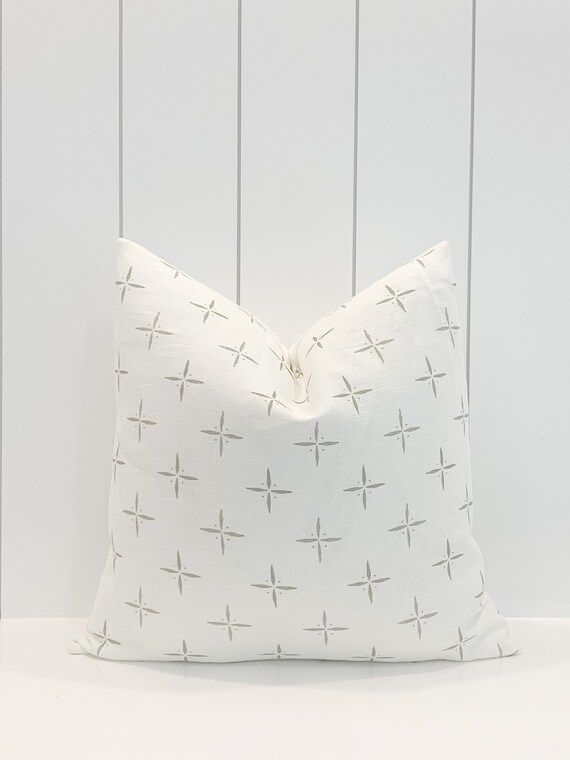 Designer simple print pillow cover | Etsy | Etsy (US)