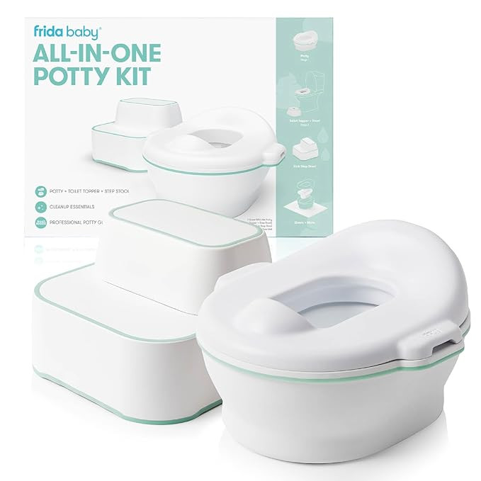 Frida Baby All-in-One Potty | Training Toilet with Toddler Potty Chair, Toilet Seat Topper, Toile... | Amazon (US)