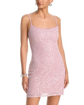 Knit Sequin Mini Dress - Exclusive | Bloomingdale's (US)