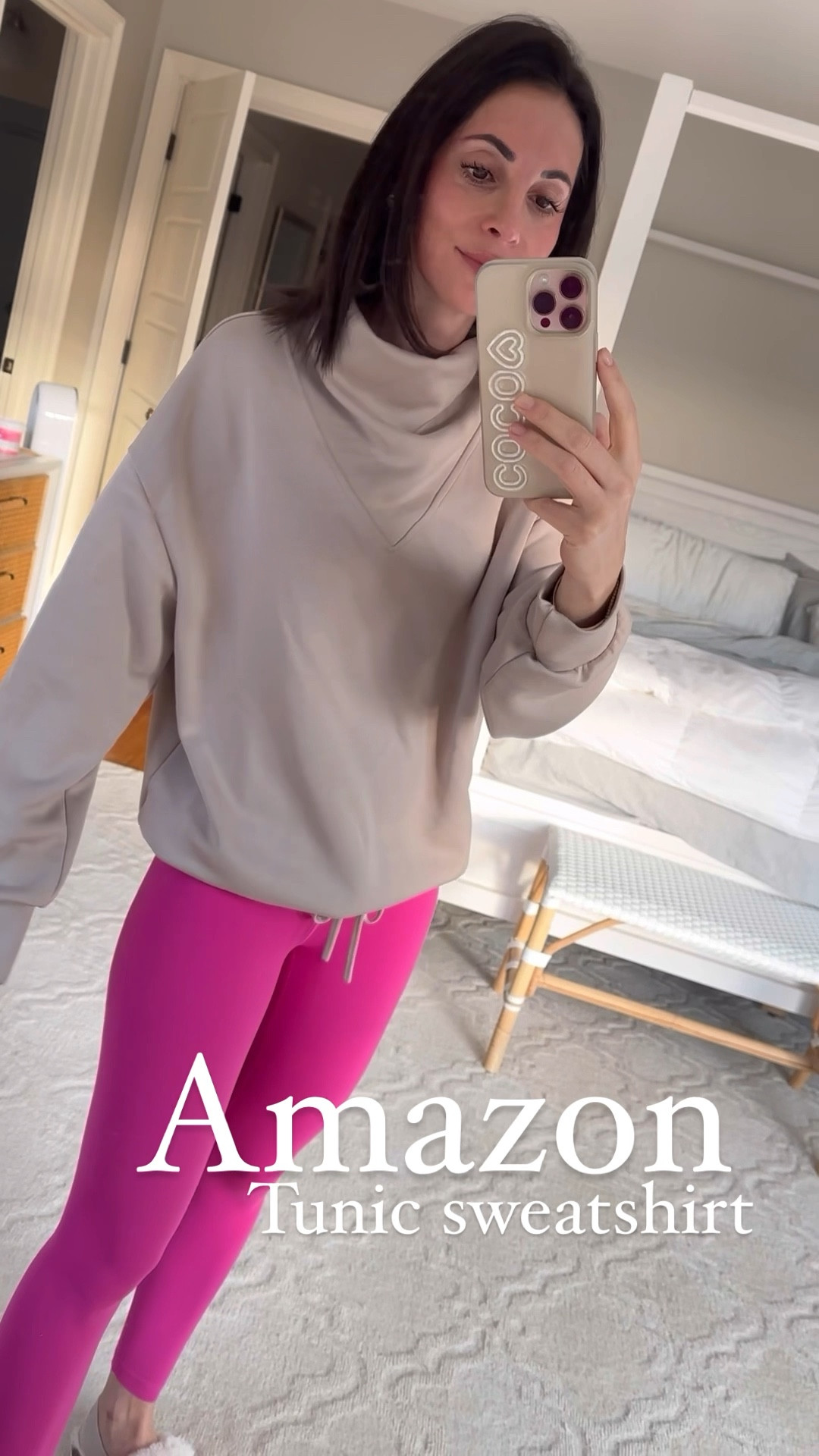 Small in sweatshirt 
Xs in leggings 


#LTKfindsunder50 #LTKbeauty #LTKstyletip