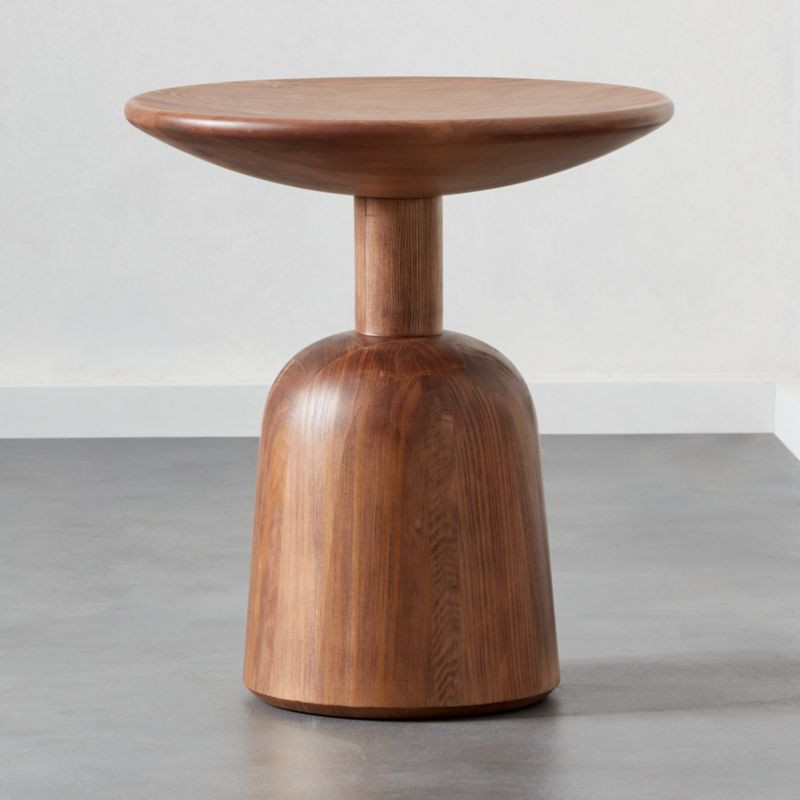 Macbeth Hemlock Natural Wood Side Table | CB2 | CB2