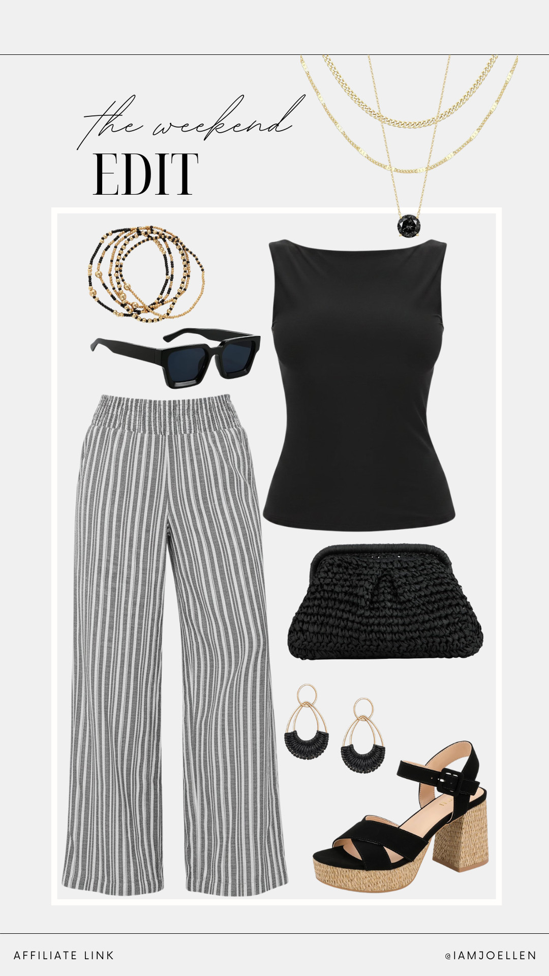 Weekend ready! This chic outfit has everything you need for a stylish day out. From comfy pants to statement earrings, it’s all about effortless elegance. #WeekendOutfit #FashionFinds 

 #LTKMothersDay #LTKootd #LTKmomlife
