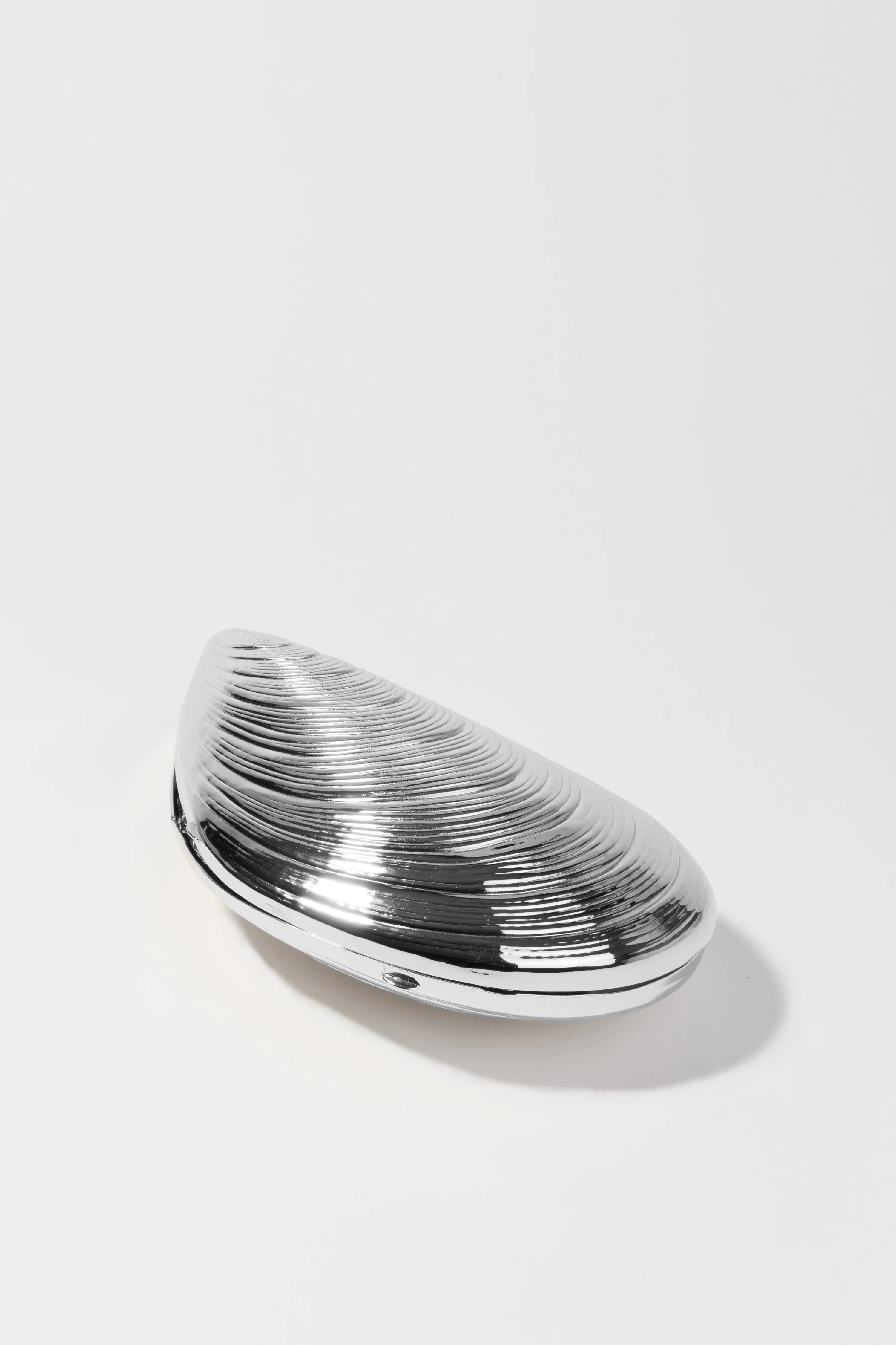 Bridget Metal Oyster Clutch | Simkhai