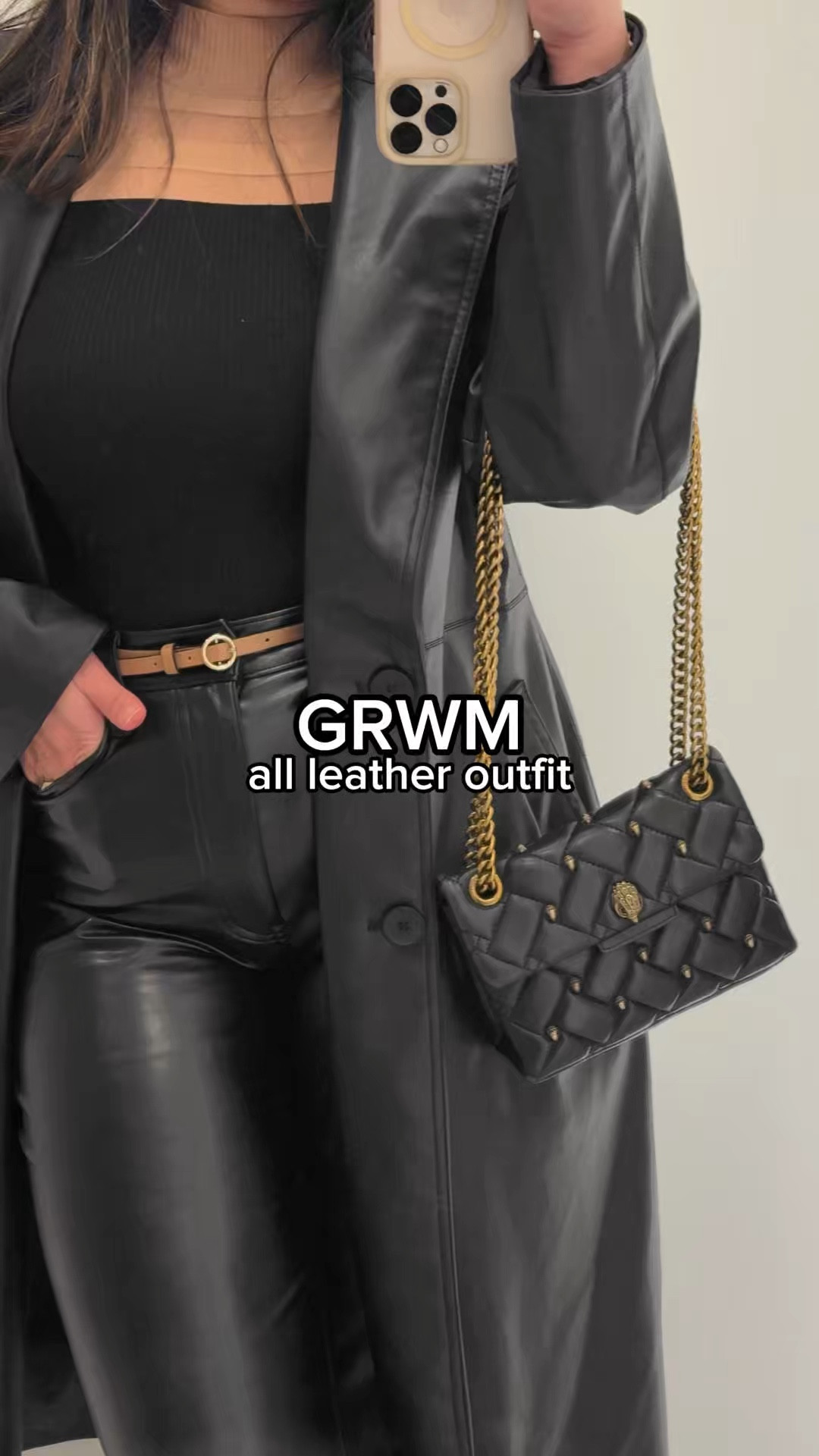 Leather upon Leather 

#LTKmodest #LTKstyletip #LTKuk