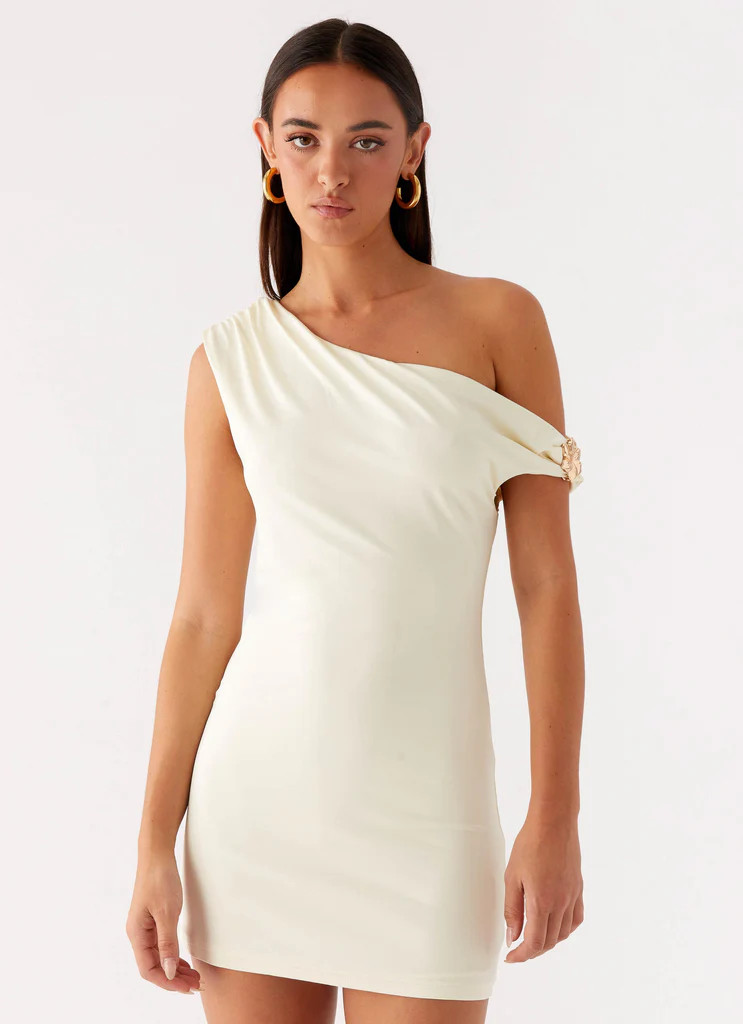 Island Time Mini Dress - Yellow | Peppermayo (Global)