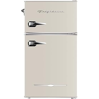 FRIGIDAIRE EFR840-Cream EFR840 Retro Mini Fridge with Freezer & Side Bottle Opener-Small 2 Door R... | Amazon (US)