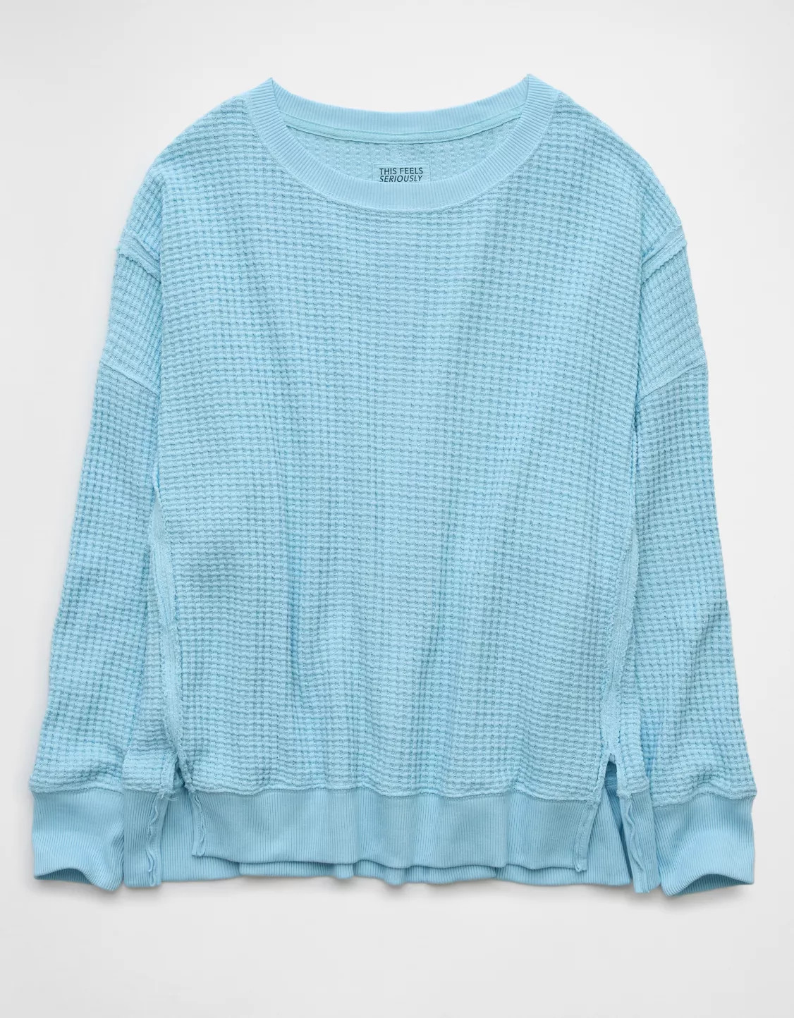 AE Big Hug Waffle Sweatshirt | American Eagle Outfitters (US & CA)