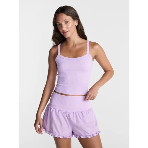 No Boundaries Seamless Tank Top, Women's XXS-XXL | Walmart (US)