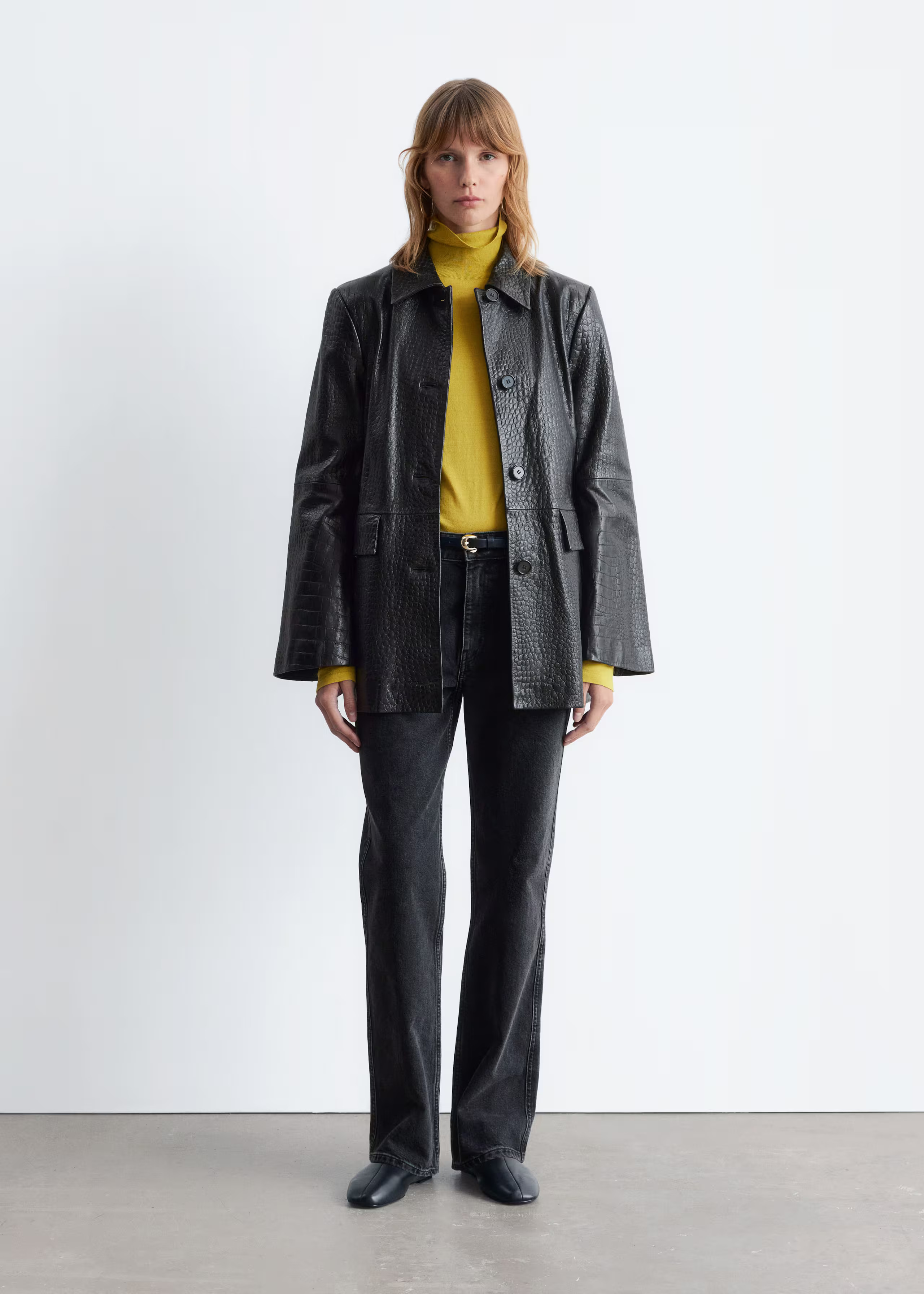 High-Waist Straight-Leg Jeans | & Other Stories UK