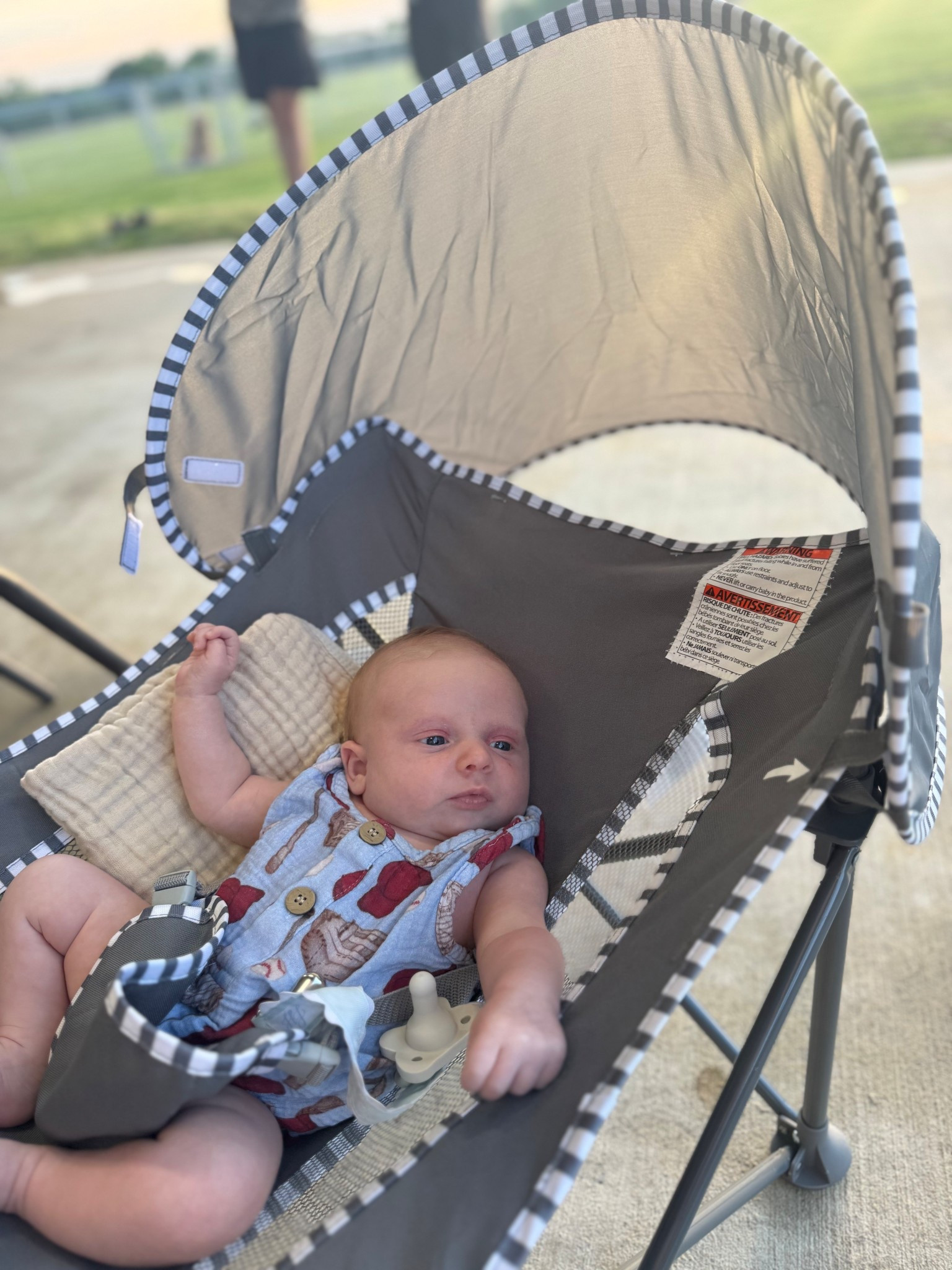 Baby lawn chair
Outdoor baby 
Baby chair 
Sun protection, baby 


#LTKmomlife #LTKBaby #LTKSeasonal
