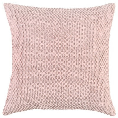 HomeRoots Blush Pink Nubby Textured Modern Throw Pillow | Target