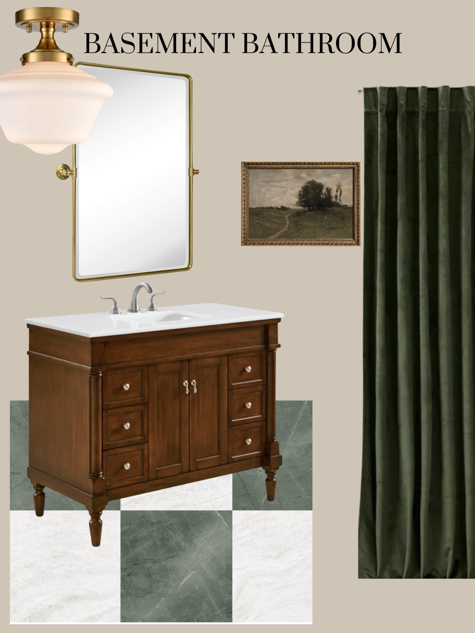 Basement bathroom vibes! 

#LTKHome