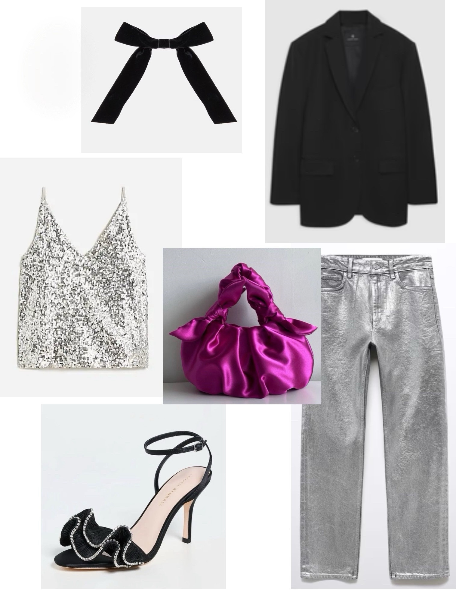 Styling Silver jeans for Day and Night ✨

#LTKstyletip #LTKSeasonal #LTKHoliday