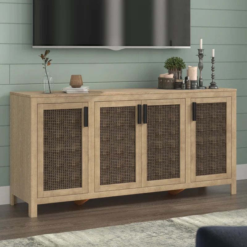 Fernanda Solid Wood TV Stand for TVs up to 65" | Wayfair North America