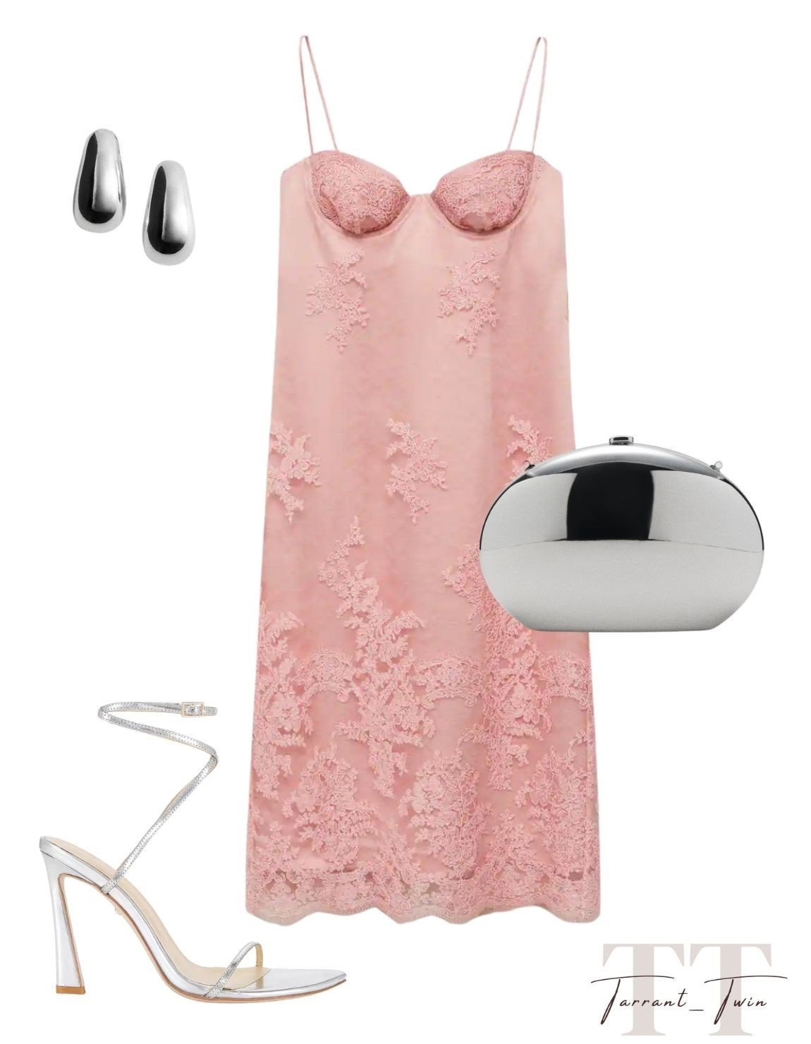 Lace, Satin, & Silver Sparkle! 🌸

Embrace the romantic wedding guest trend with this perfectly balanced summer look! 💖

I am obsessed with the statement piece: a blush pink satin midi dress from Mango featuring delicate floral lace embroidery and a classic sweetheart neckline. I balanced the feminine dress with sleek, modern metallic accessories from Mango: a sculptural silver oval clutch and bold, teardrop-shaped silver earrings for a touch of polished glam. I finished the look with chic strappy silver stiletto heels from Revolve that wrap elegantly around the ankle!

#OOTD
#WeddingGuest
#SummerWedding
#Mango
#Revolve
#LaceDress
#PinkMidiDress
#SatinDress
#SilverHeels
#StrappyHeels
#SilverClutch
#FeminineStyle
#WeddingGuestInspo
#LTKStyle
#SummerSoiree
#RomanticStyle
#StylingInspo


#LTKWedding #LTKootd #LTKSeasonal