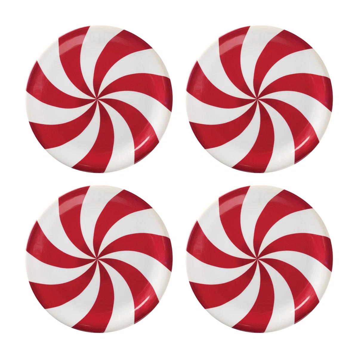 Delonna 7'' Melamine Salad/Dessert Plate (Set of 12) | Wayfair North America