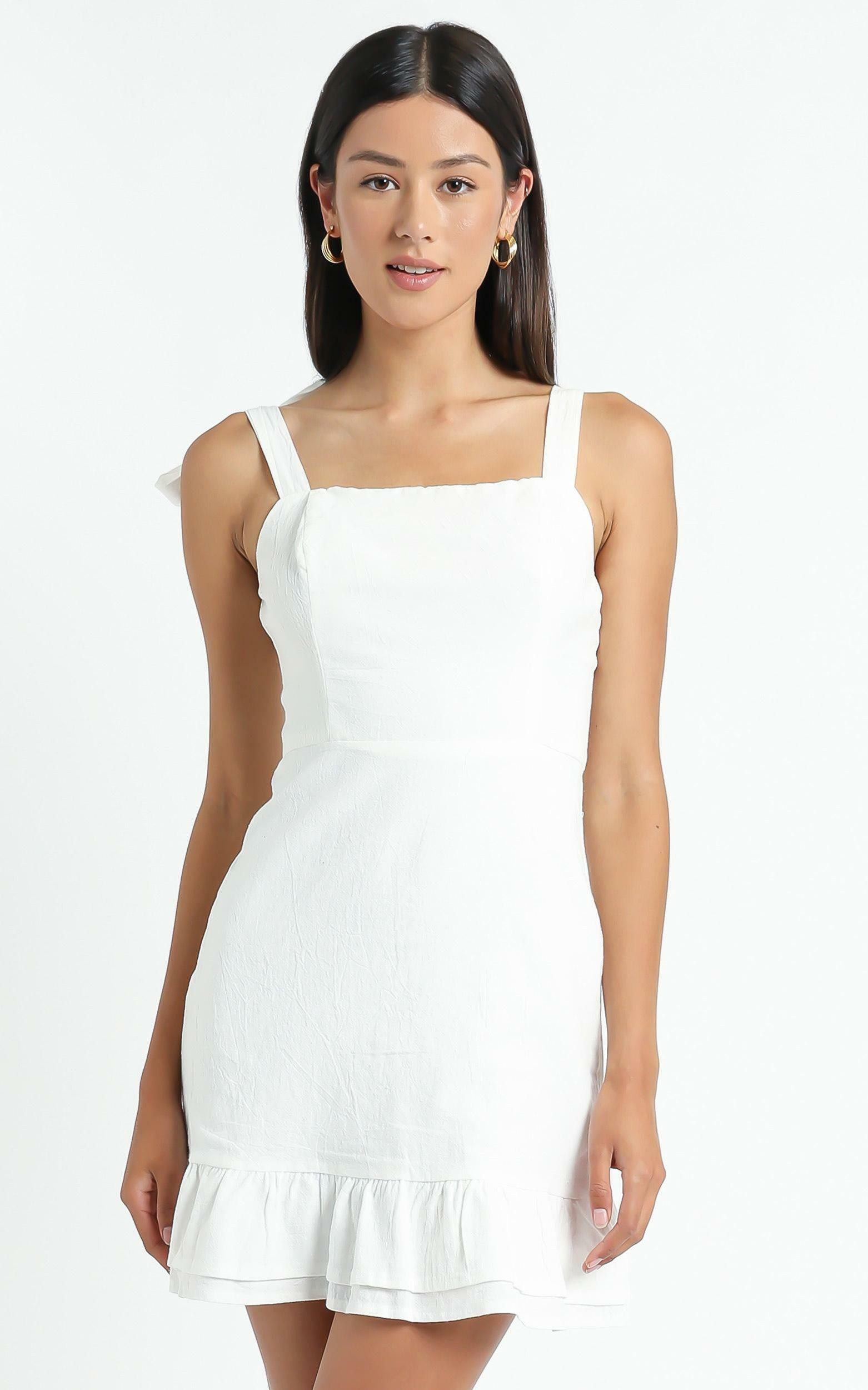 Coastal Getaway Dress in White | Showpo - deactived