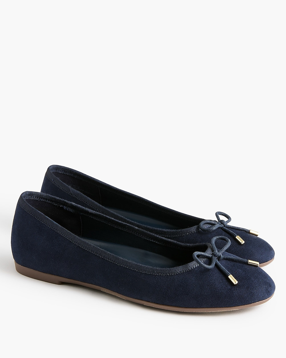 Sueded flex ballet flats | J.Crew Factory