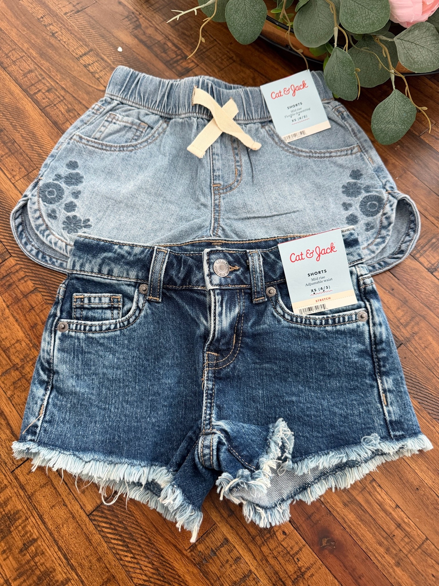 New girls denim shorts!

#LTKKids