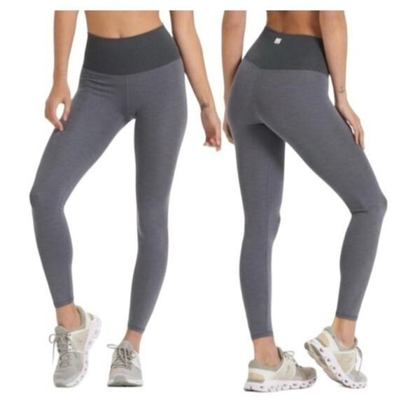 Vuori Lux Rib Studio Legging Women’s Size S Heather Gray | Poshmark