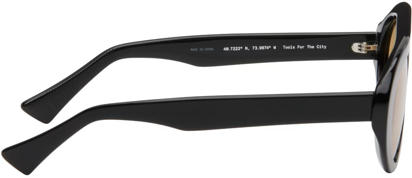 Black Lulu Sunglasses | SSENSE