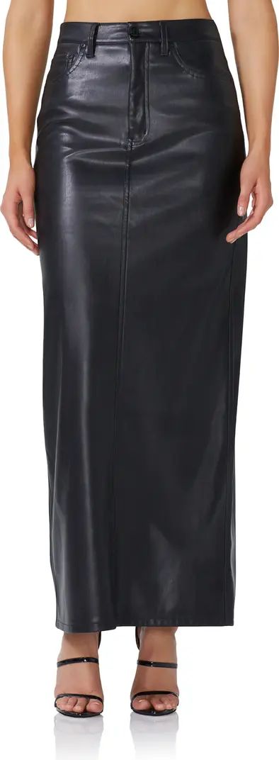 Amiri Faux Leather Maxi Skirt | Nordstrom