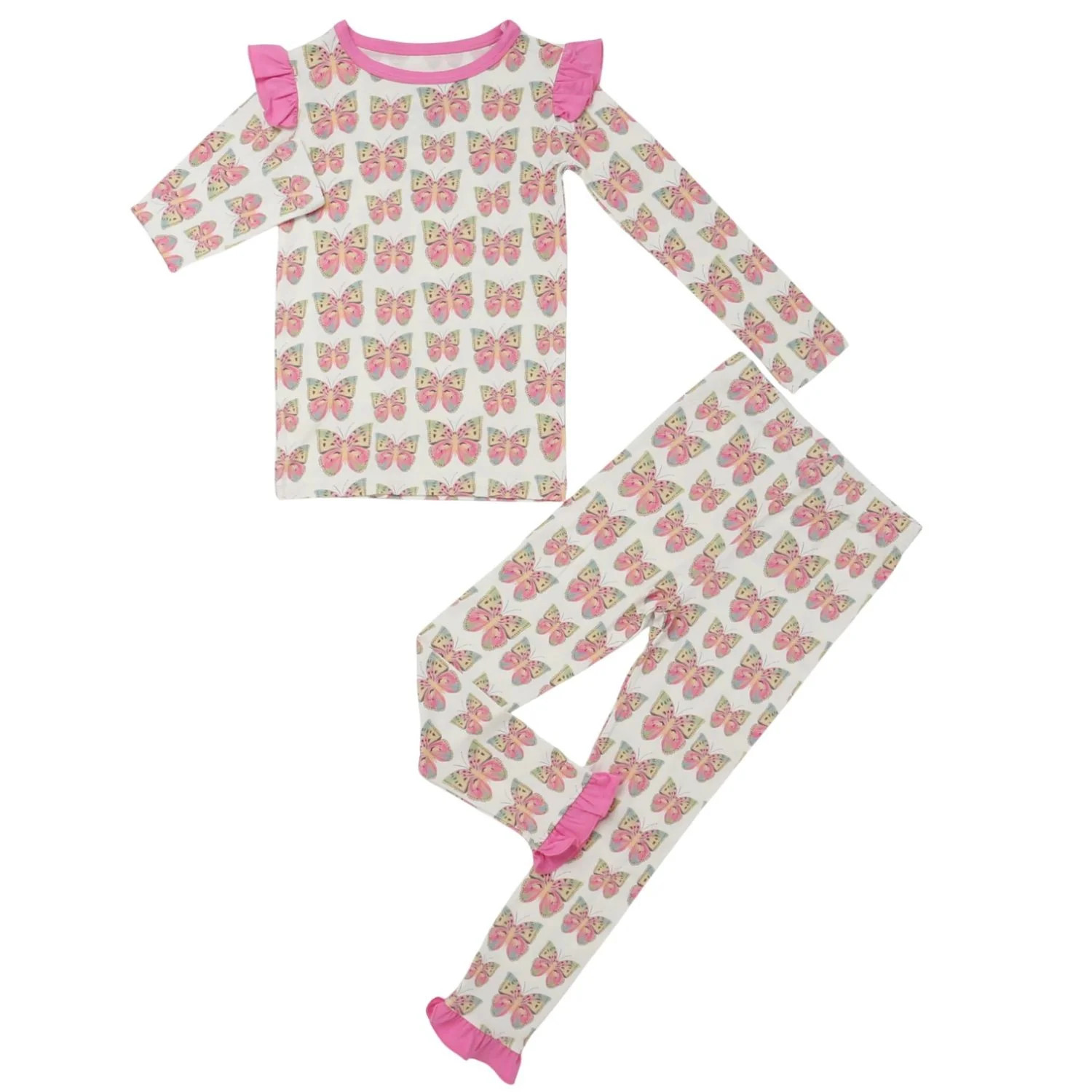 Girls Butterfly Loungewear Set | Hamner Hill