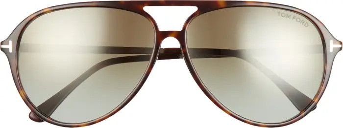 TOM FORD Samson 62mm Gradient Oversize Aviator Sunglasses | Nordstromrack | Nordstrom Rack