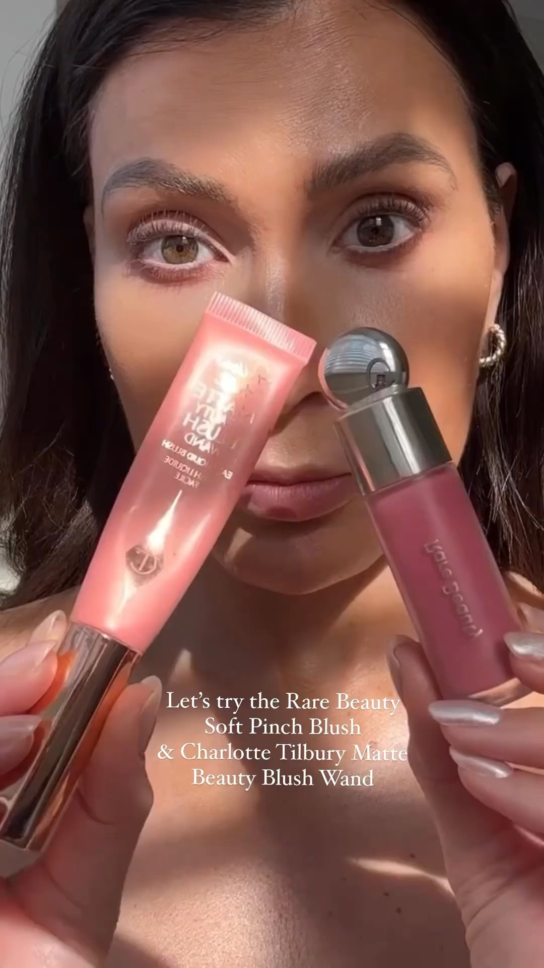💗PERFECT SPRING SUMMER BLUSHES💗Comparing the viral Rare Beauty Soft Pinch Liquid Blush in shade Grace with the Charlotte Tilbury Matte Beauty Wand in shade Pink Pop to see which looks best on ! They are different shades for reference- Grace is a bolder pink and Pink Pop is much softer and subtler 🍑Are you into a soft girl aesthetic or a pop of colour ? Either way these are both beautiful 💗
•
•
•
•
•
•
•
•
•
•
•

•
•
•
•
minimal aesthetic, luxury aesthetic, neutral aesthetic, moody feeds, neutral feed, pinterest inspo, beauty flatlay, aesthetic feed, beige aesthetics, makeup junkie, neutral style, parisian style, aesthetic style, aesthetic photography, pastel aesthetics, cream aesthetics, that girl aesthetic, clean girl aesthetic , pink aesthetic , pastel aesthetic , pink feed , pink makeup , pink pink pink , pastels , pastel aesthetic , pintrest girl , pink mood , pink vibes , pink vibe , dior , rare beauty , selena gomez , chanel , glossier , glow recipe , dior lipgloss , dior lip maximiser , dior makeup , dior beauty , soft girl , girly things , vanilla girl , vanilla vibes , vanilla aesthetic , cute beauty , holy grail , blush , blusher , lipgloss , lipglosses , lip oil , cream blush , rare beauty community , I am rare , viral makeup , new makeup , satisfying reels , makeup review , beauty guru , pretty packaging , kiko , kiko milano , kiko cosmetics , vanilla girl aesthetic , girlie beauty , beauty routine , clean aesthetic , vanilla makeup , uk blogger , london , beauty reels , girly girl aesthetic , coquette aesthetic , coquette princess 

#LTKunder50 #LTKsalealert #LTKbeauty
