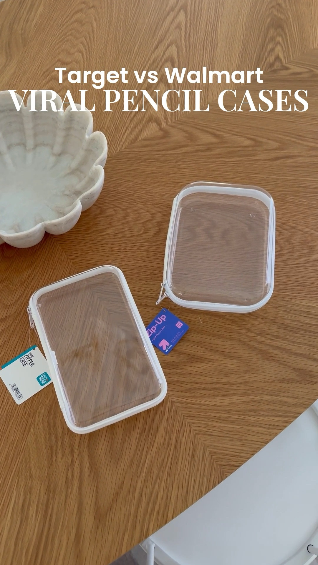 Viral pencil cases from Target & Walmart 

Very similar. Walmart’s is $1 less and slightly longer / thinner 

#LTKFindsUnder50 #LTKHome #LTKFamily