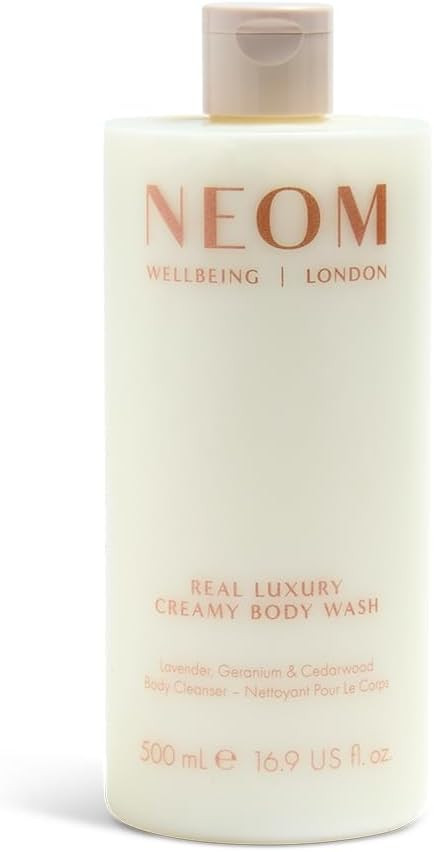 NEOM Real Luxury Creamy Body Wash, Lavender, Jasmine & Sandalwood, 500ml | Amazon (UK)