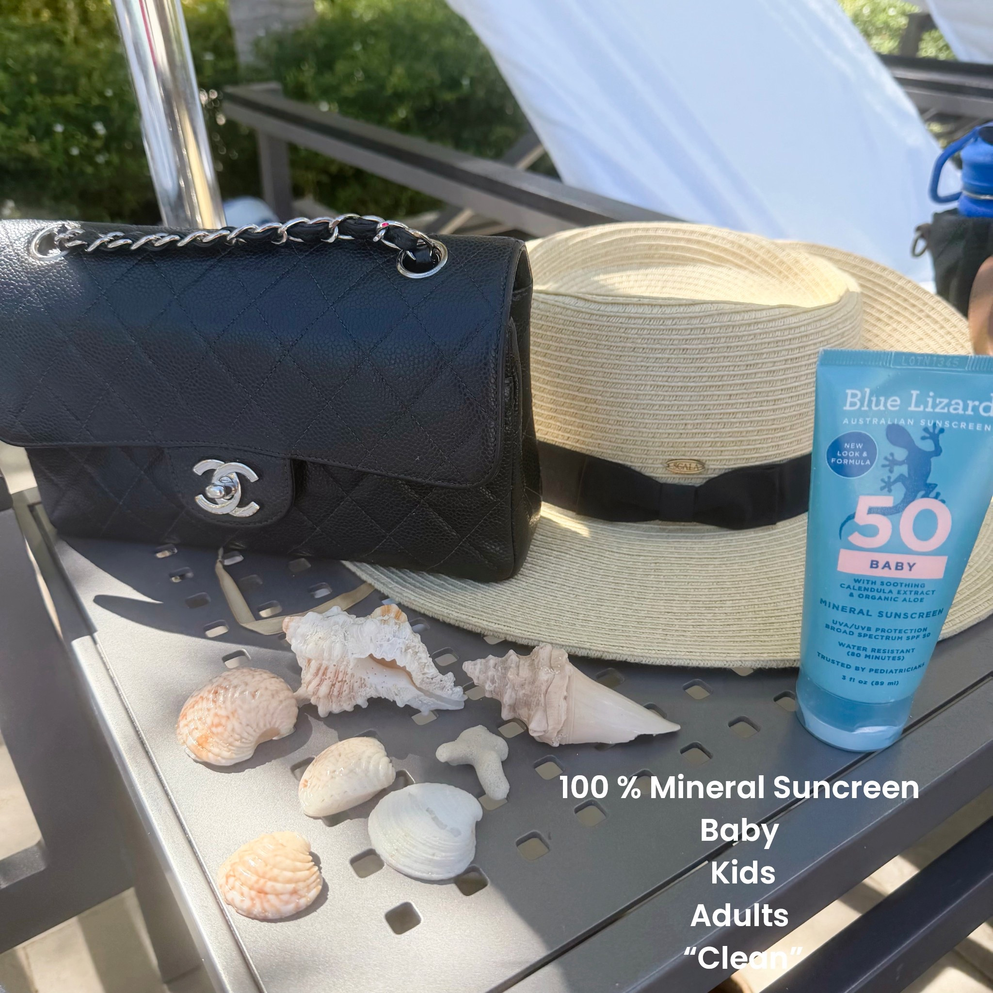 My favorite clean sunscreen for the whole family. All killed below. Also linked my singer I have a few but always end up using this one. And I also linked a few pre owned Chanel classic. A Timeless handbag 

#LTKItBag #LTKTravel #LTKBeauty
