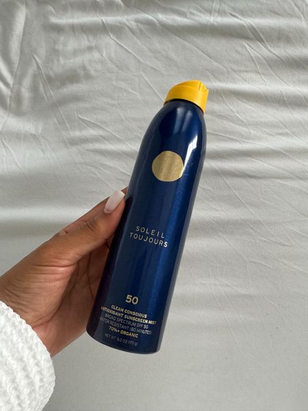 Protect your skin with Soleil Toujours Clean Conscious Body Sunscreen Mist! Packed with Vitamin C, this SPF 30-50 mist is a must-have for sun protection. ☀️✨ #Sunscreen #Skincare #LinkToKnowIt

#LTKU #LTKBeauty #LTKGiftGuide