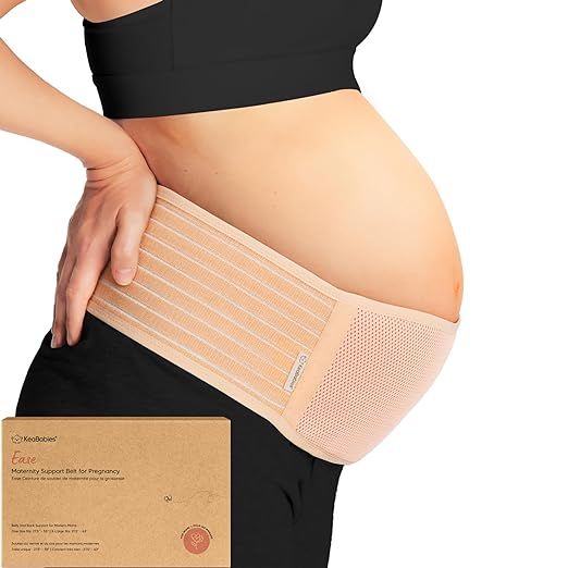KeaBabies Maternity Belly Band for Pregnancy - Soft & Breathable Pregnancy Belly Support Belt, Pe... | Amazon (US)