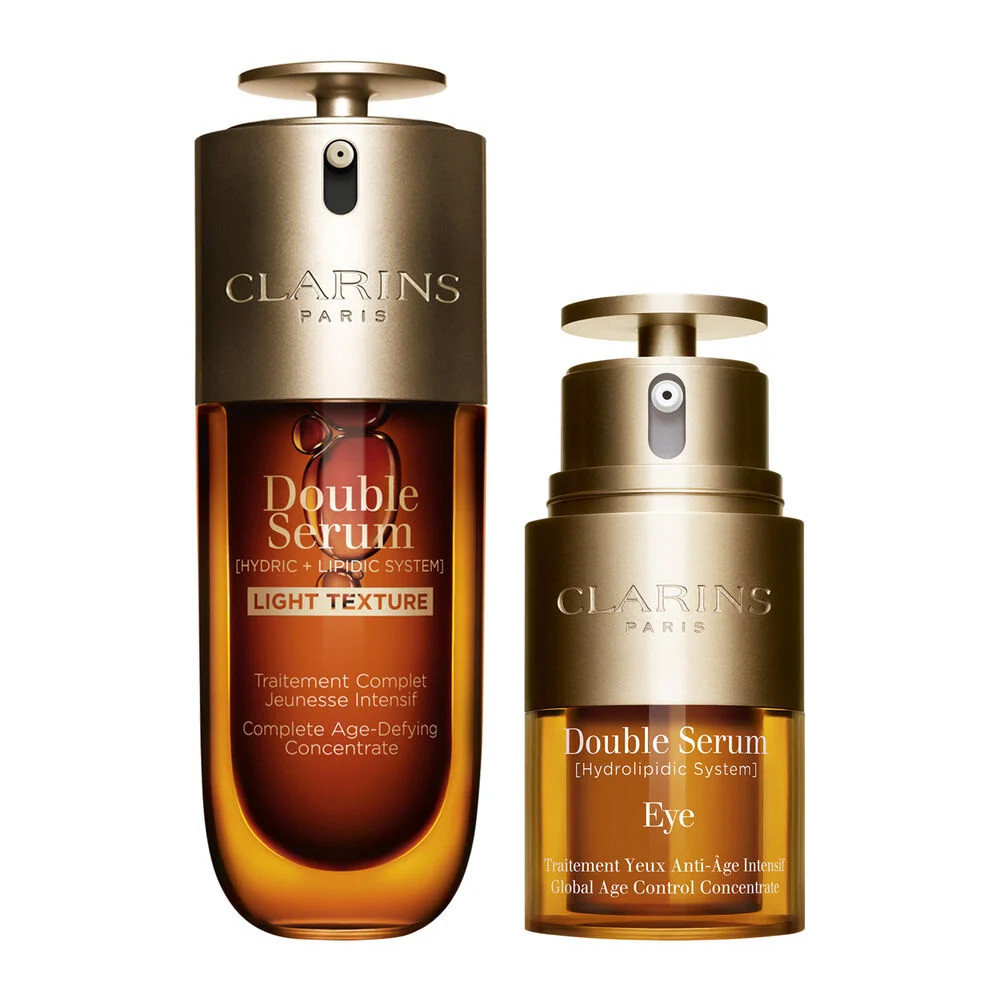 Double Serum Light + Double Serum Eye Duo | Clarins USA